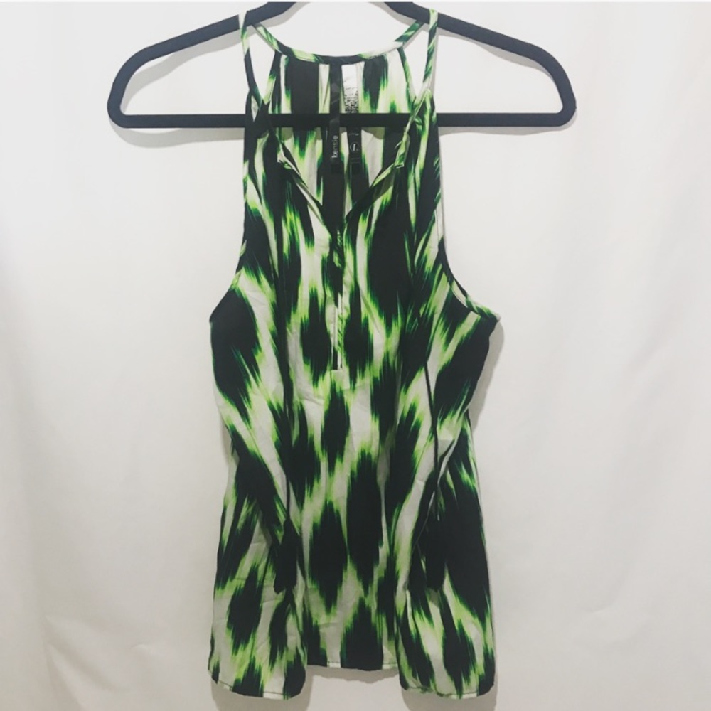 Women's Kensie Shamrock Combo Blouse